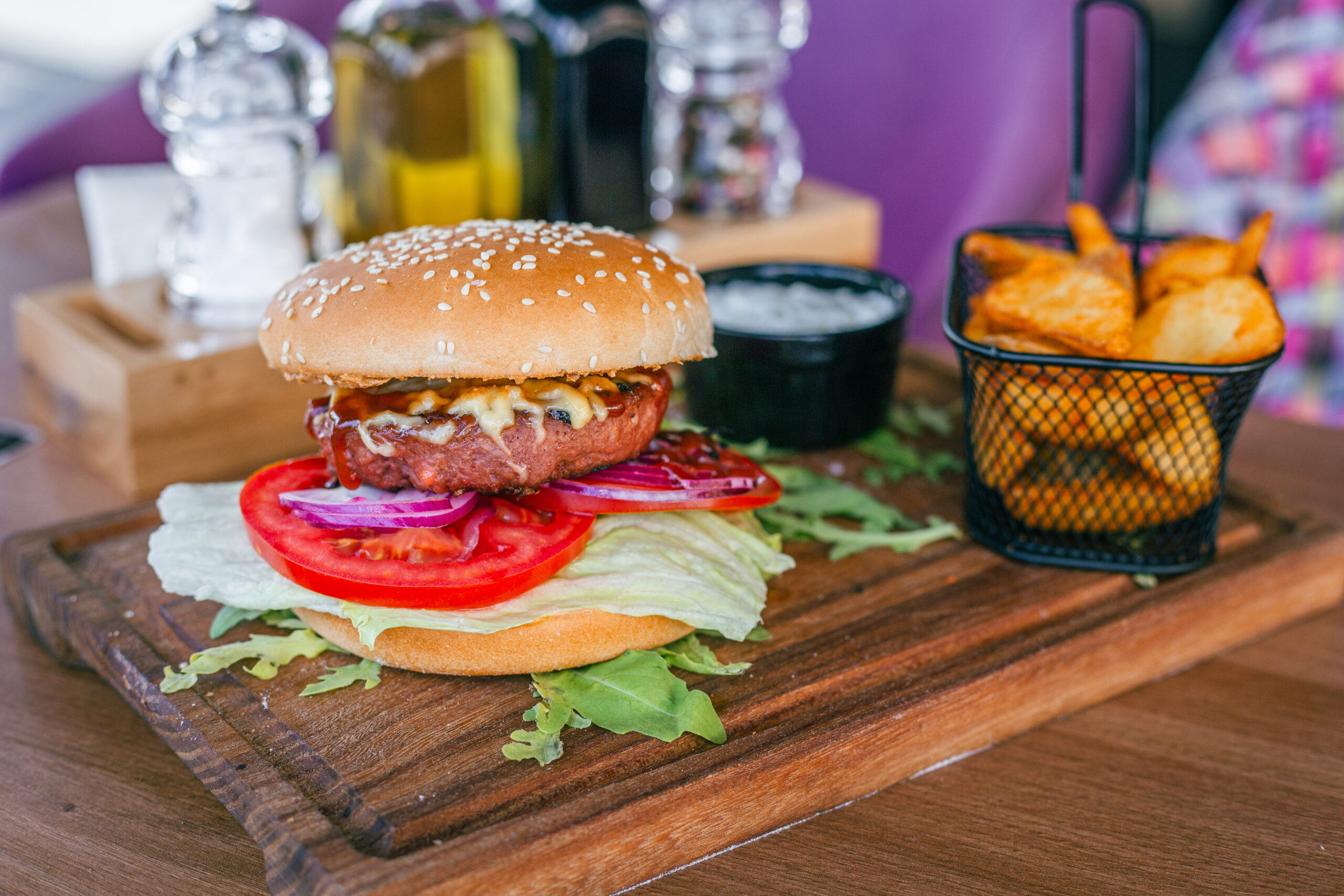 Vege Cheeseburger